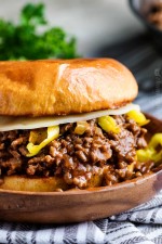 Mississippi Roast Sloppy Joes - The Chunky Chef