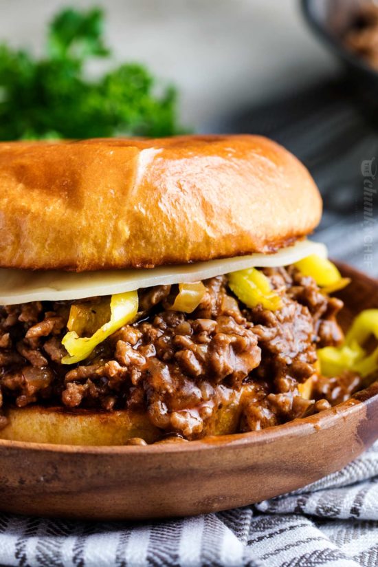 Mississippi Roast Sloppy Joes - The Chunky Chef