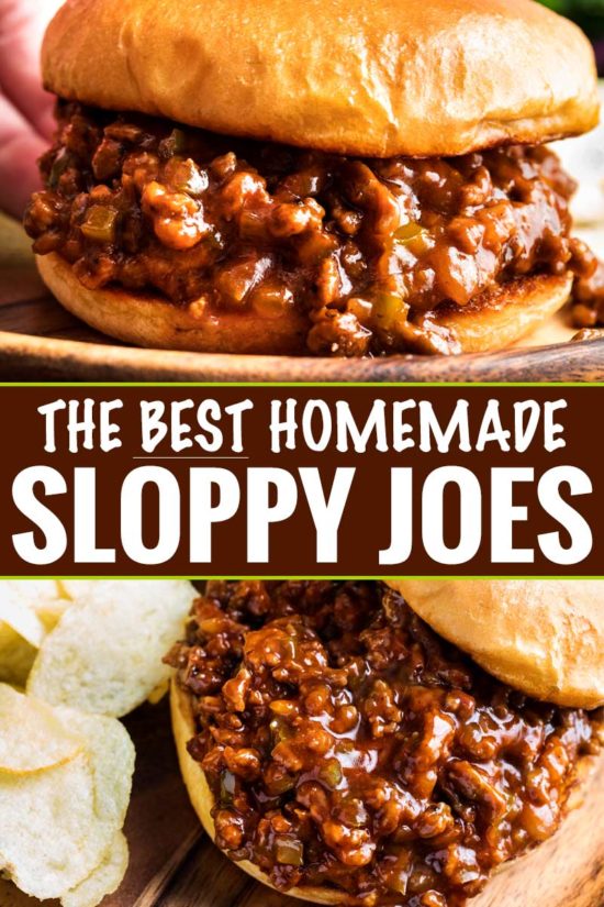 The BEST Homemade Sloppy Joes - The Chunky Chef