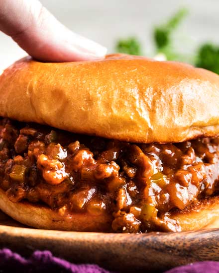 The BEST Homemade Sloppy Joes - The Chunky Chef