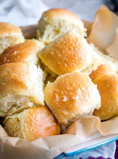 The Ultimate Dinner Rolls with Whipped Honey Butter - The Chunky Chef