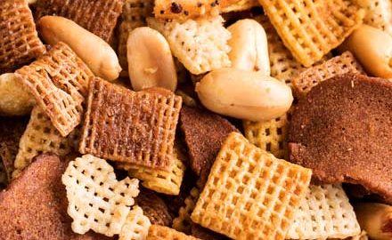 Slow Cooker Bold Chex Mix Recipe - The Chunky Chef