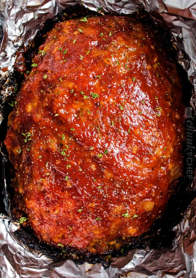 The Best Crockpot Meatloaf - The Chunky Chef