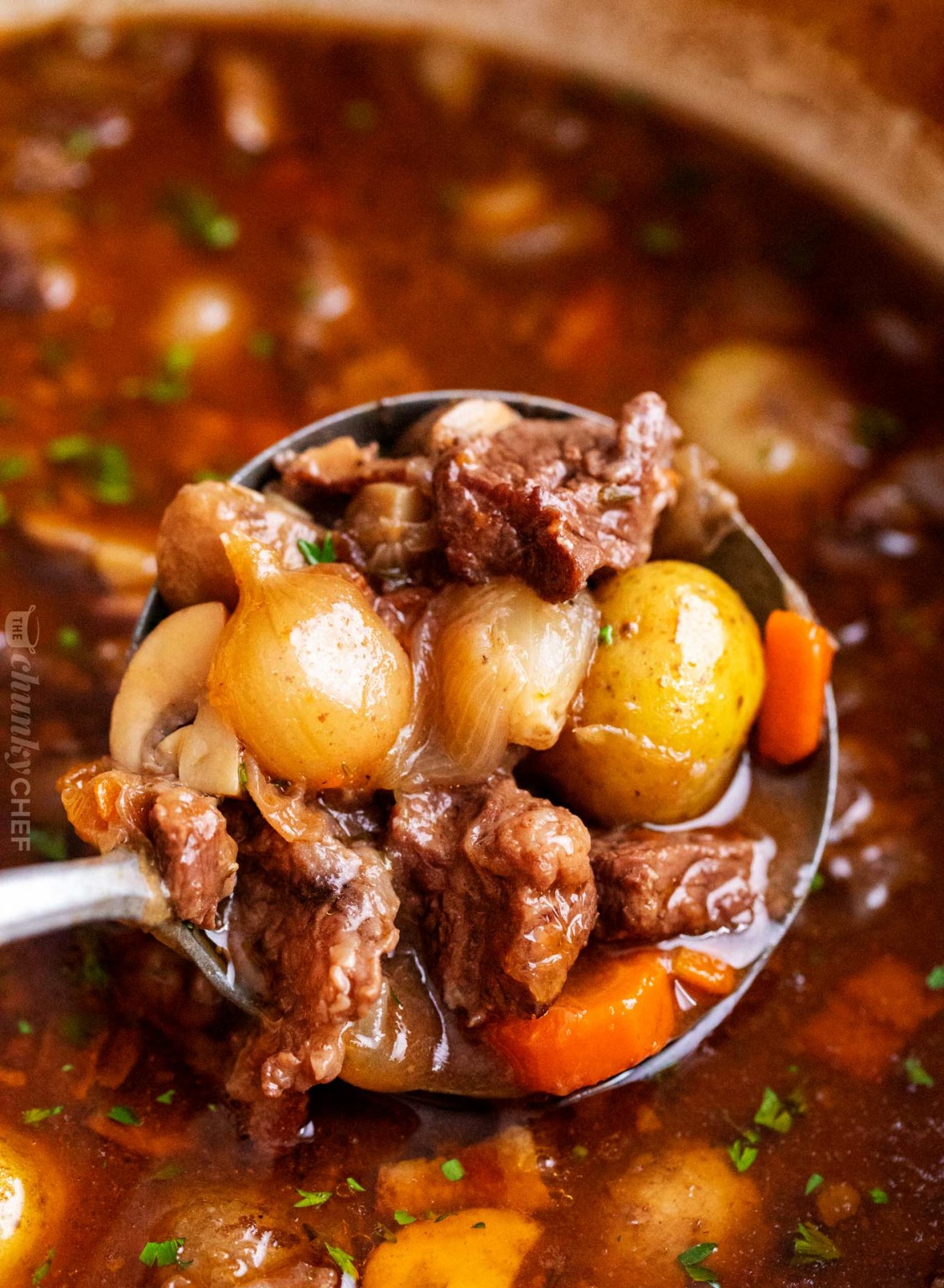 Best Crockpot Beef Bourguignon The Chunky Chef 