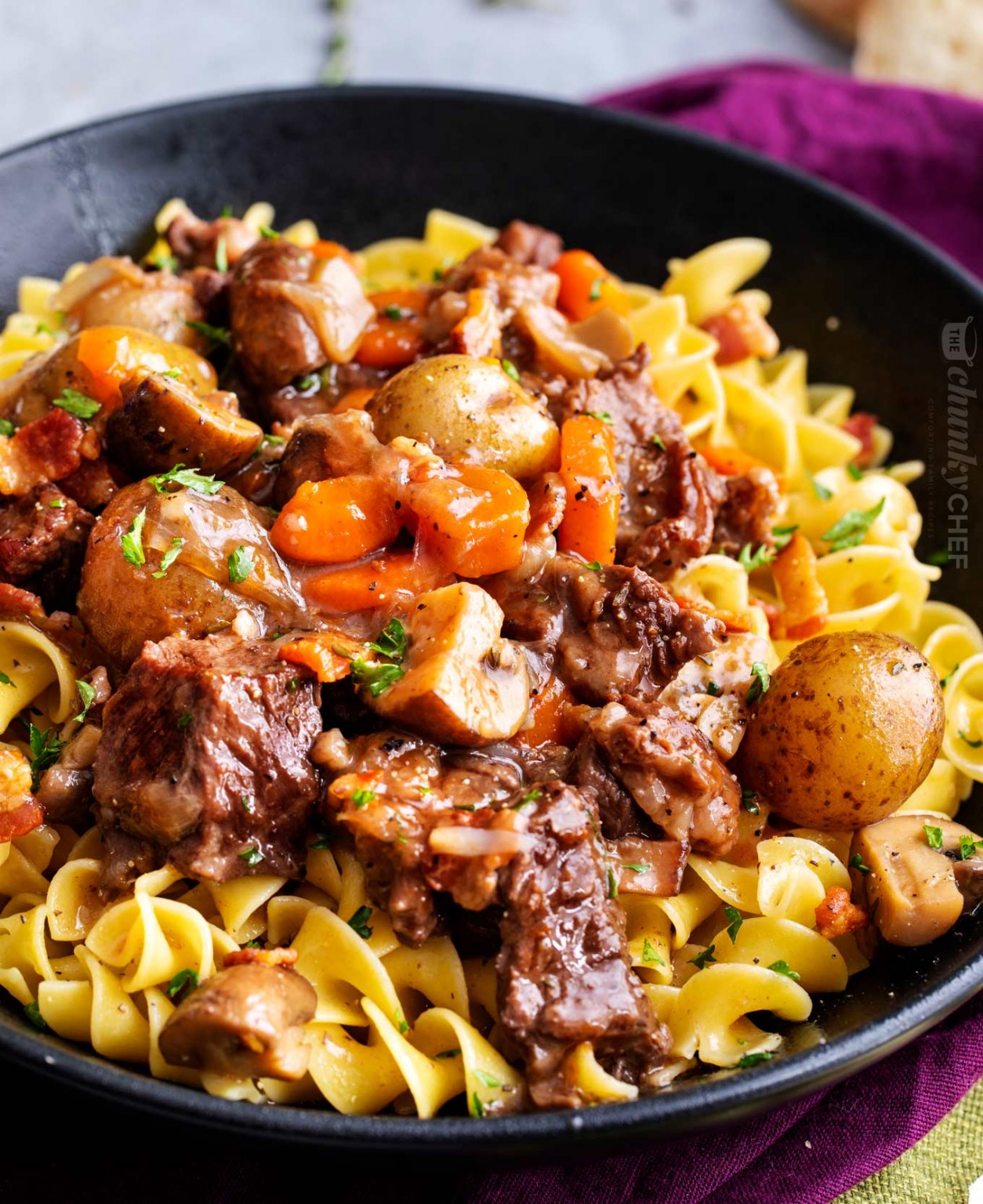 Best Crockpot Beef Bourguignon The Chunky Chef 