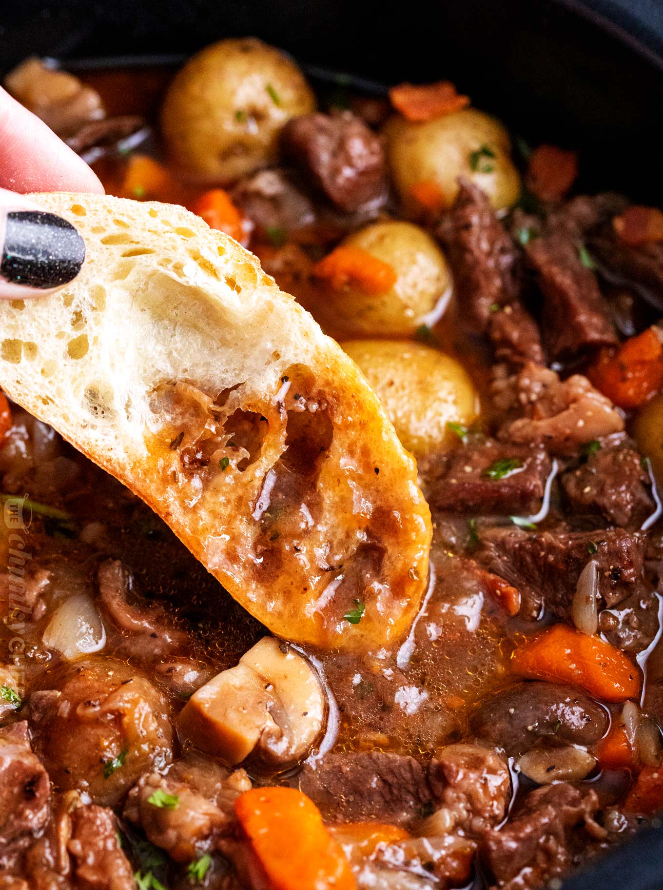 Best Crockpot Beef Bourguignon The Chunky Chef