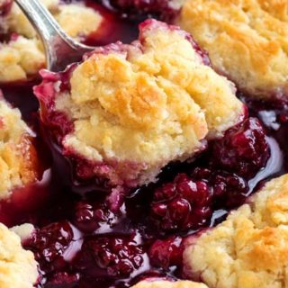 Perfect Blackberry Cobbler (family Favorite!) - The Chunky Chef