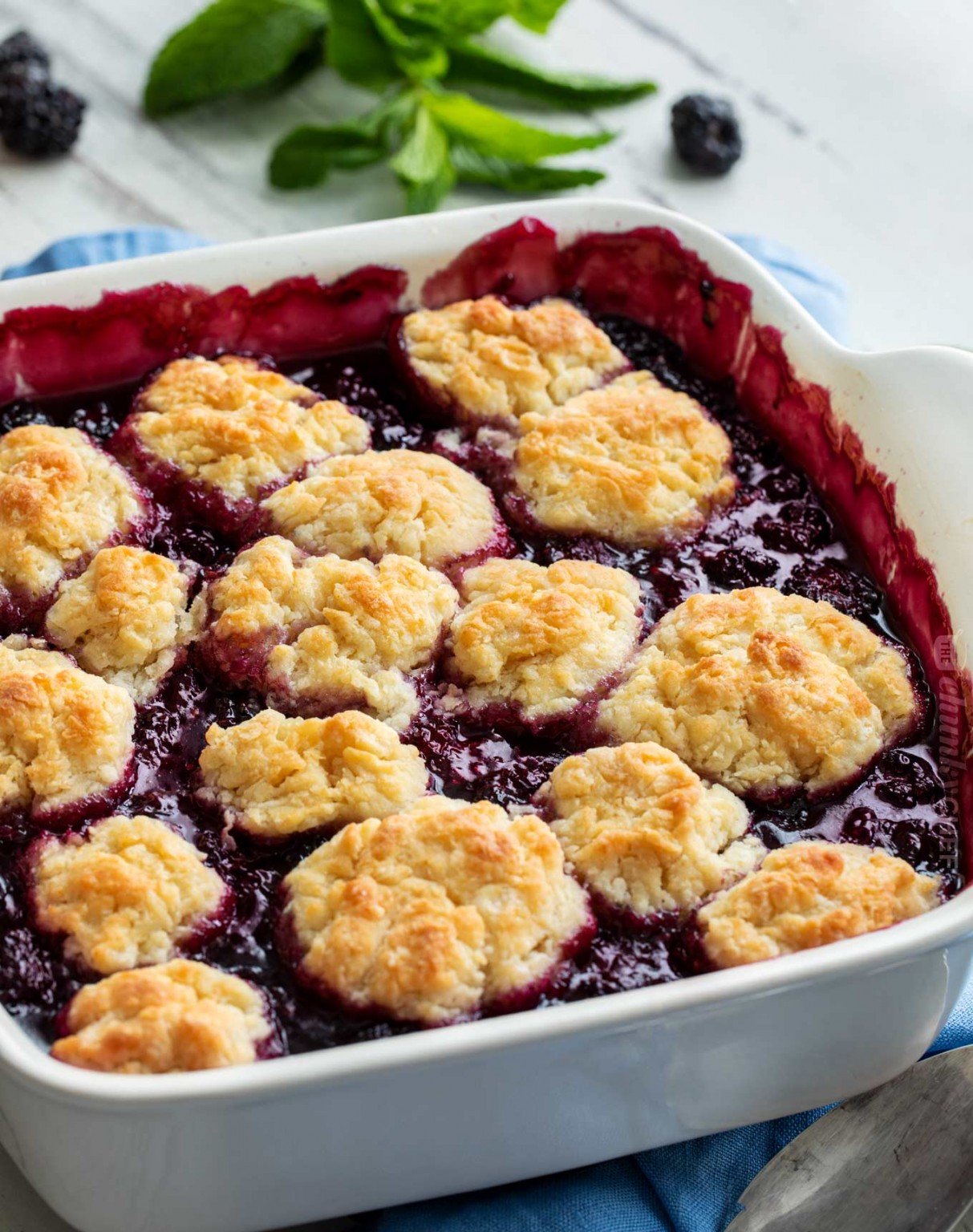 Perfect Blackberry Cobbler (family favorite!) The Chunky Chef