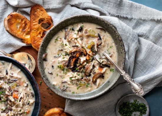 Creamy Chicken Wild Rice Soup (so Hearty!) - The Chunky Chef