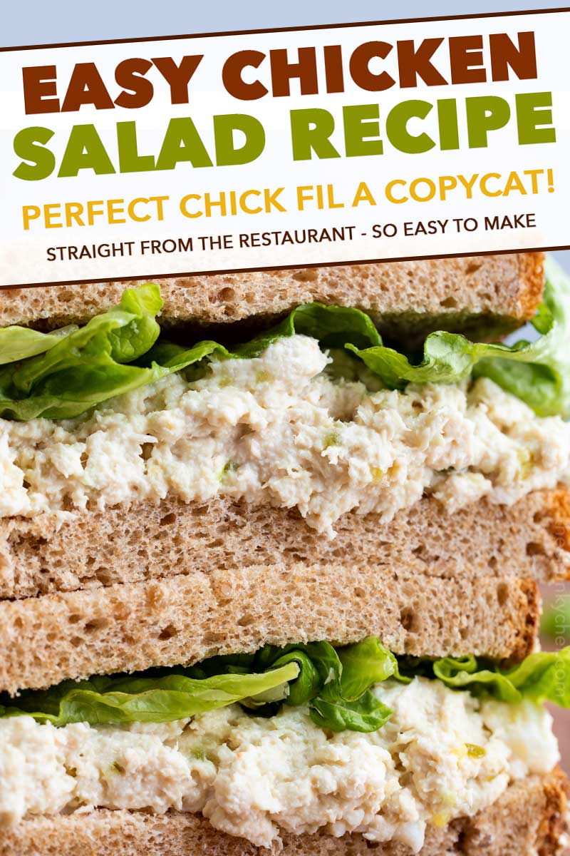 Copycat Chick-Fil-A Chicken Salad - The Chunky Chef