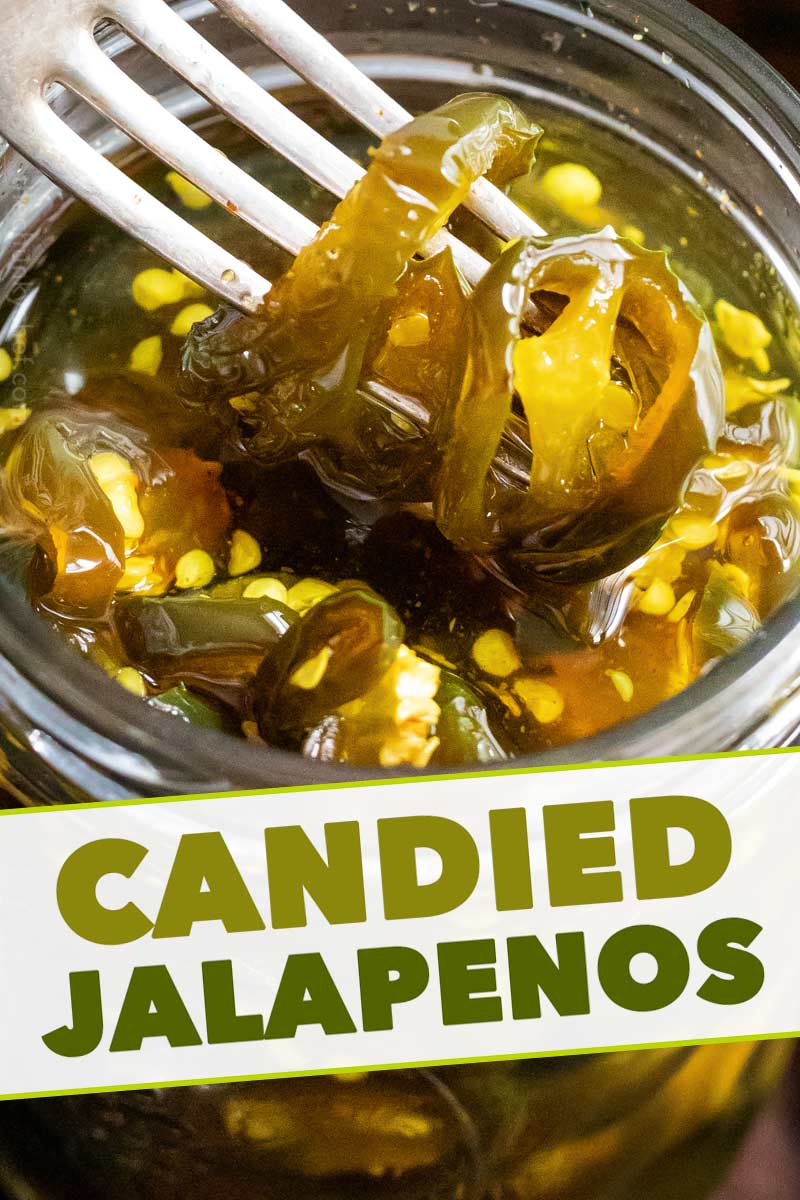 Candied Jalapenos (easy homemade version) - The Chunky Chef