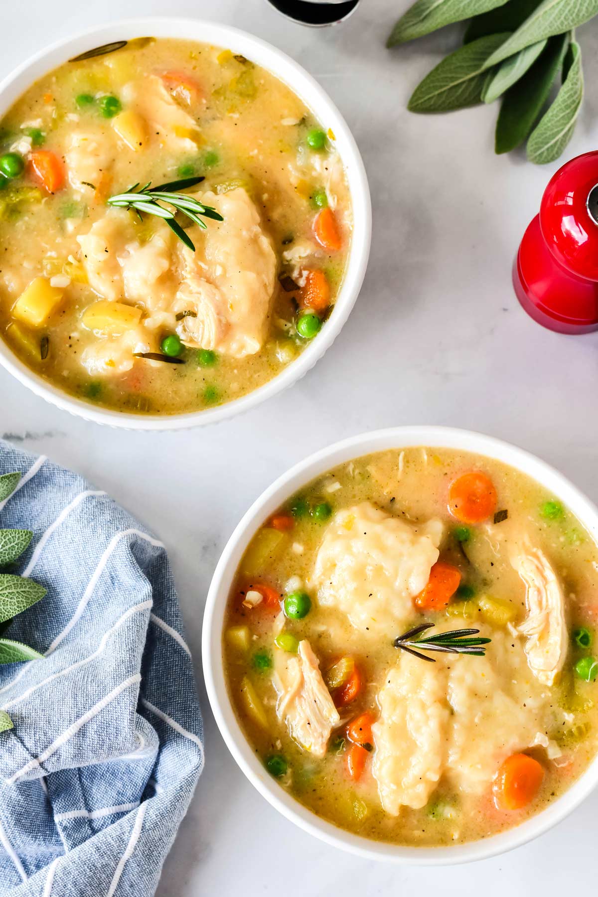 Instant Pot Chicken And Dumplings The Chunky Chef