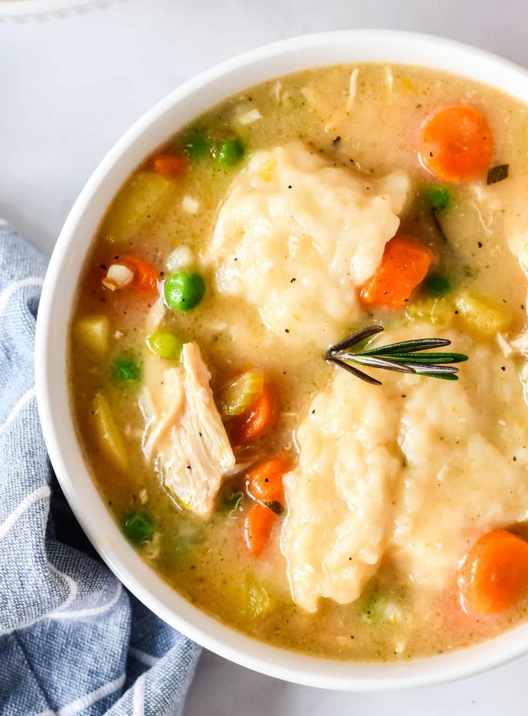 Instant Pot Chicken And Dumplings - The Chunky Chef