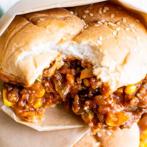 The BEST Homemade Sloppy Joes - The Chunky Chef