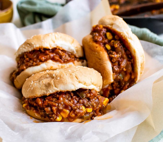 The BEST Homemade Sloppy Joes - The Chunky Chef