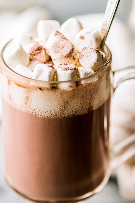 Dark Chocolate Hot Cocoa Mix - The Chunky Chef