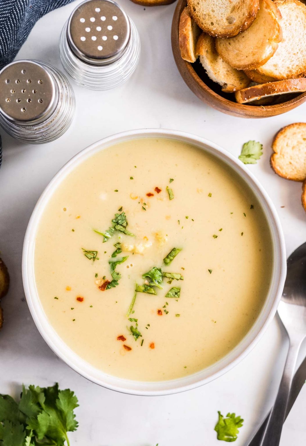 Instant Pot Cauliflower Soup The Chunky Chef