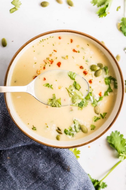 Instant Pot Cauliflower Soup The Chunky Chef