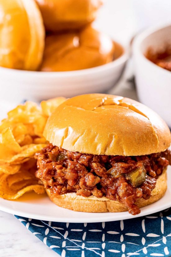 Turkey Sloppy Joes (quick and easy!) The Chunky Chef