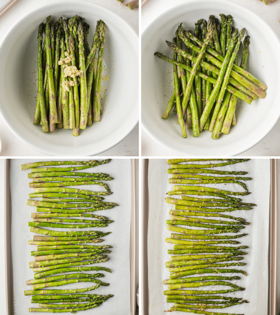 Easy Roasted Asparagus - The Chunky Chef