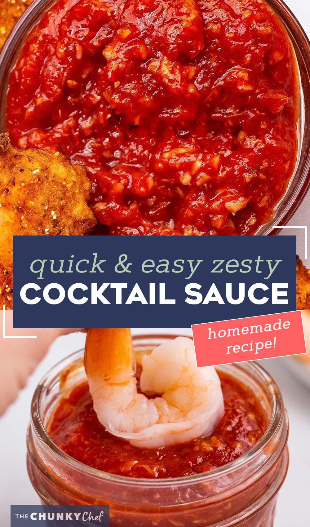 Homemade Cocktail Sauce - The Chunky Chef