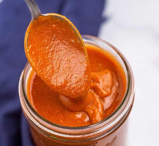 Homemade Red Enchilada Sauce - The Chunky Chef