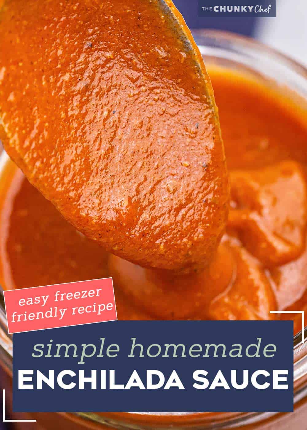 Homemade Red Enchilada Sauce The Chunky Chef