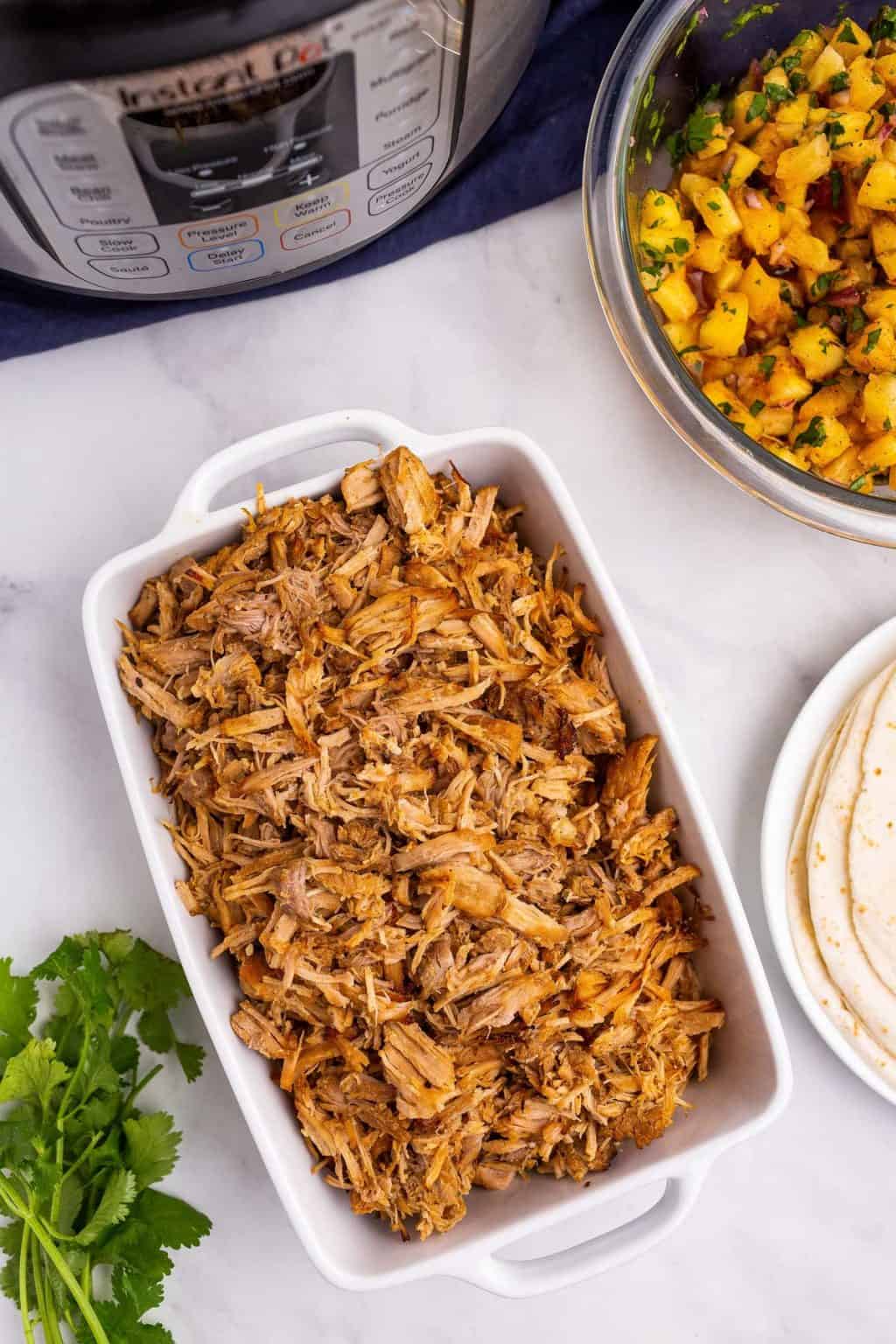 Instant Pot Carnitas Mexican Pulled Pork The Chunky Chef