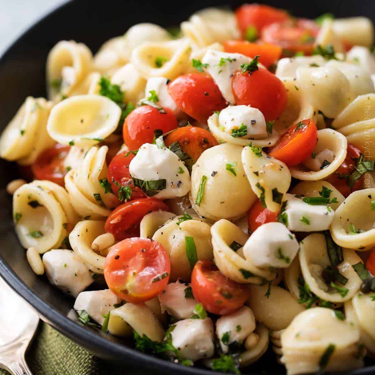 Mexican Street Corn Pasta Salad - The Chunky Chef