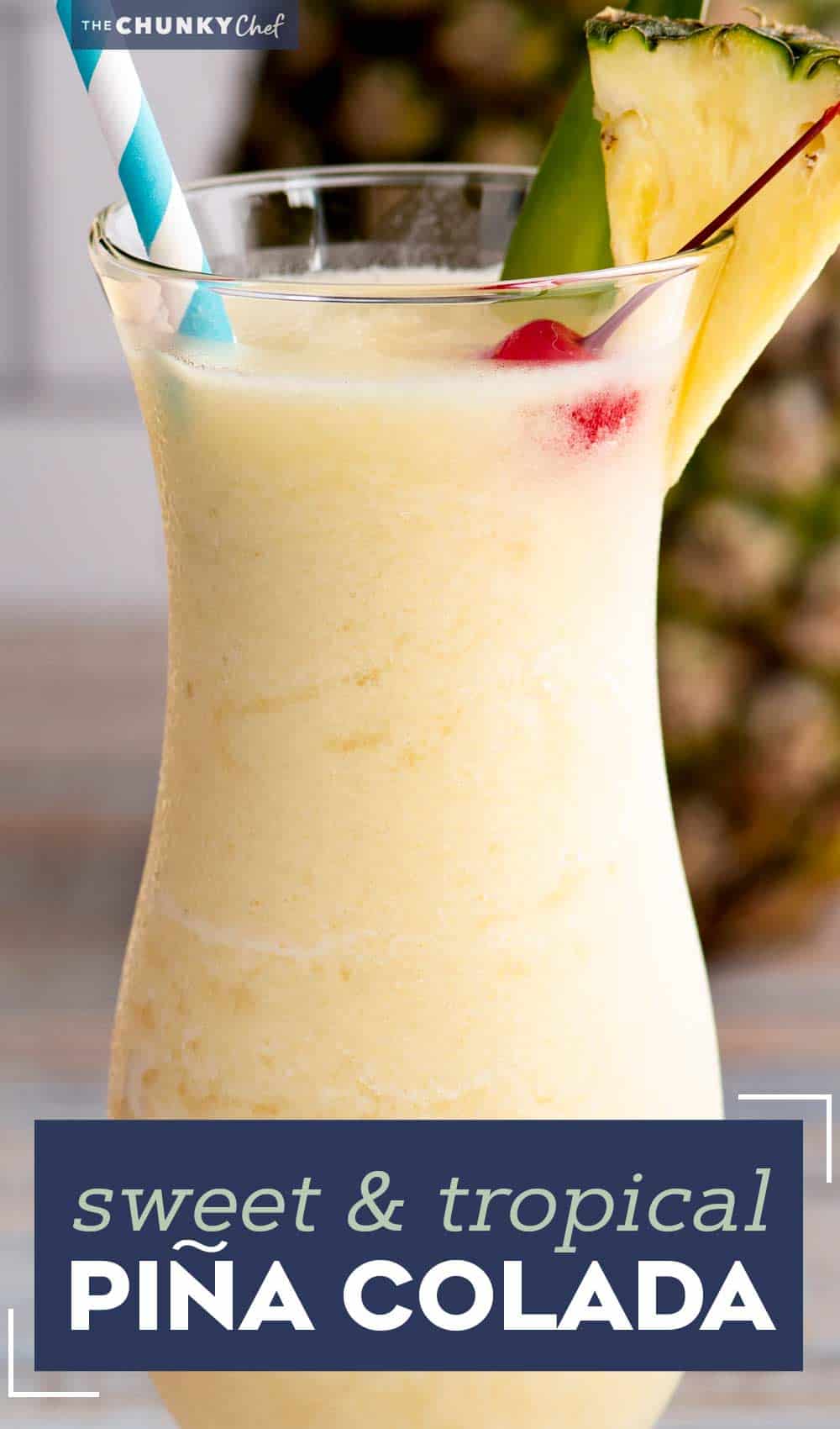 Frozen Piña Colada Recipe - The Chunky Chef