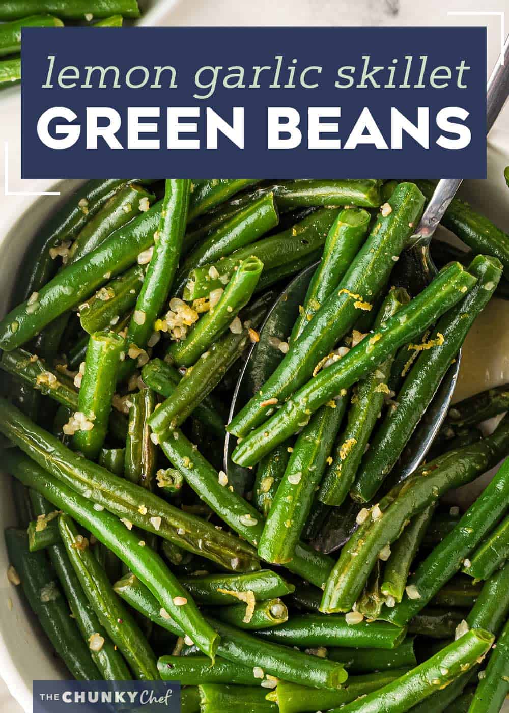 Skillet Green Beans - The Chunky Chef