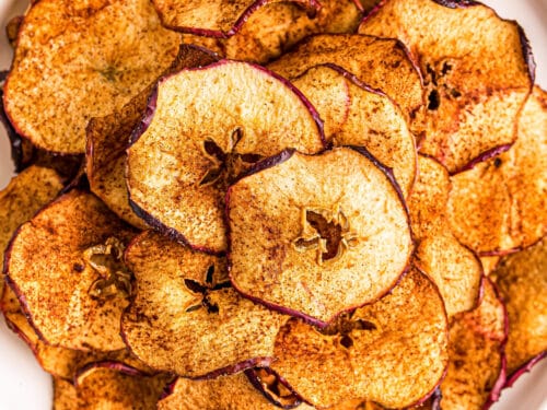 Air Fryer Cinnamon Apple Chips