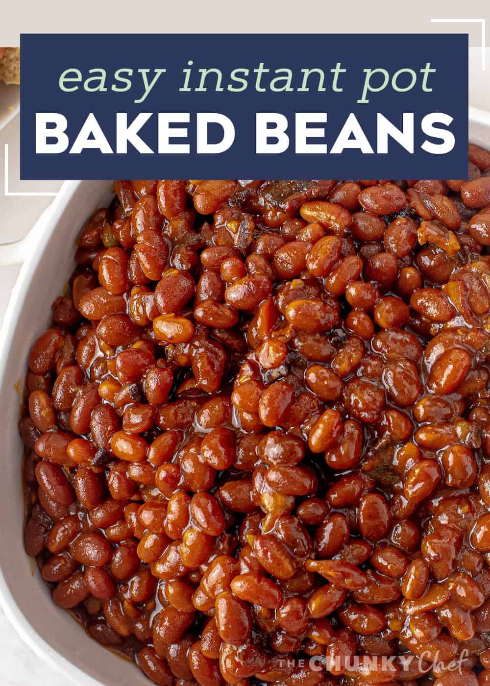 Instant Pot Baked Beans - The Chunky Chef