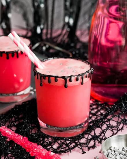 The Pink Witch Punch Recipe - The Chunky Chef