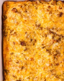 Cheesy Biscuit Breakfast Casserole