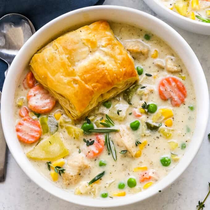 Crock Pot Chicken Pot Pie - Family Food on the Table