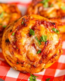 Baked Pizza Pinwheels