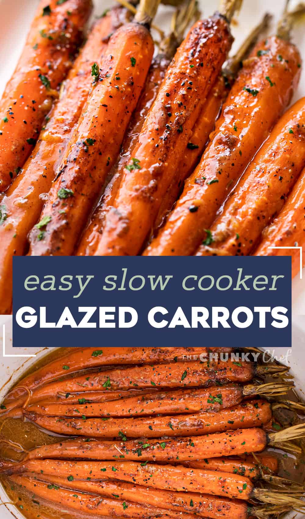 Slow Cooker Glazed Carrots Easy Holiday Side Dish The Chunky Chef
