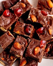 Cherry Almond Chocolate Fudge