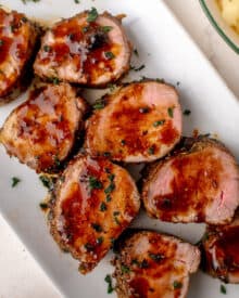 Maple Mustard Pork Tenderloin