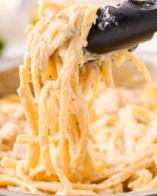 Lightened Up Chicken Alfredo