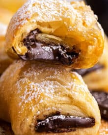 Shortcut Chocolate Croissants