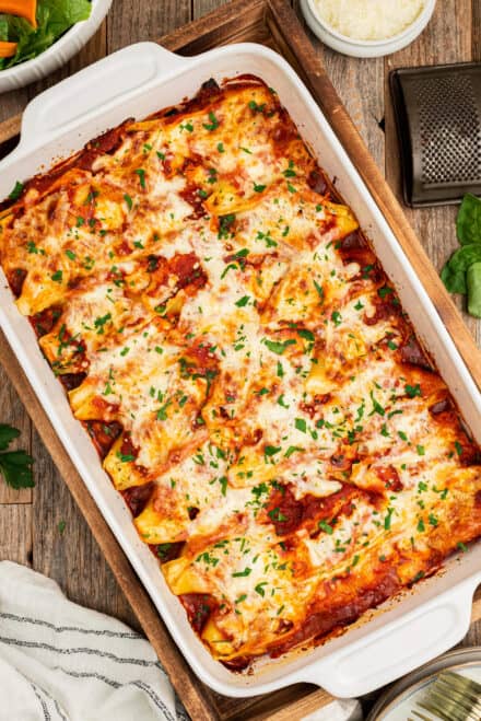 Classic Stuffed Shells Recipe - The Chunky Chef