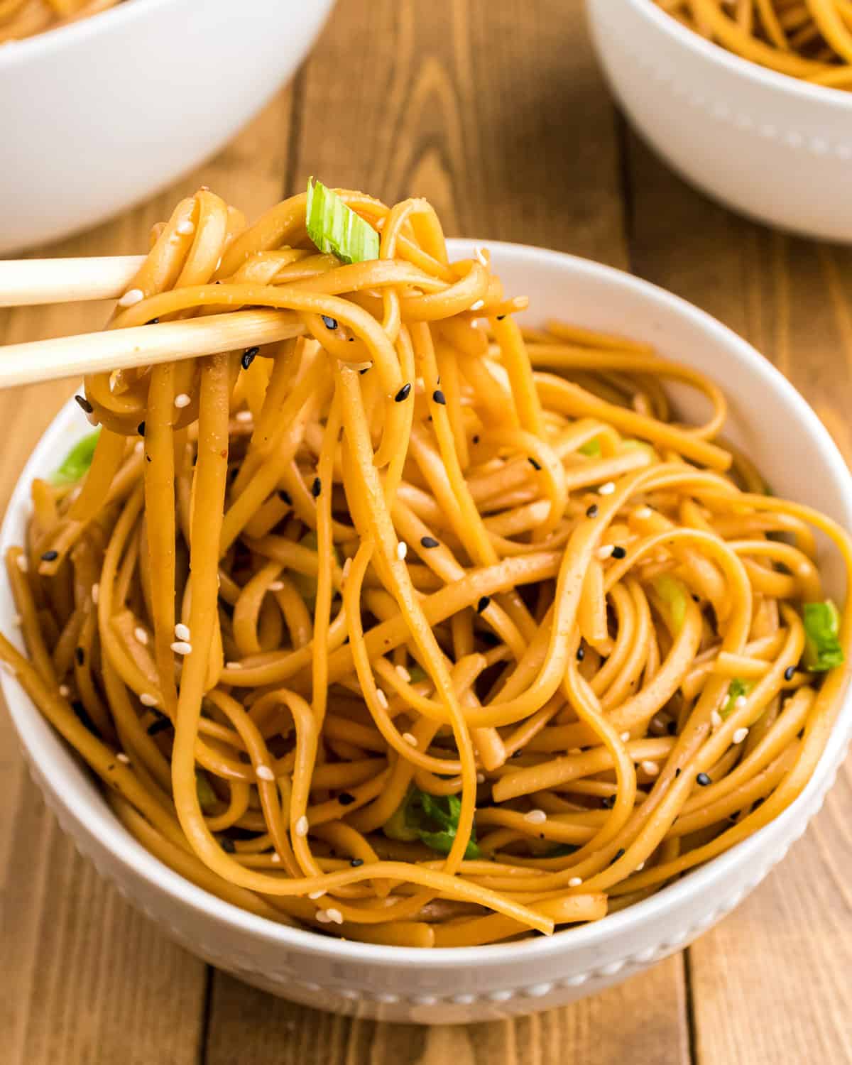 Sesame Noodles - The Chunky Chef