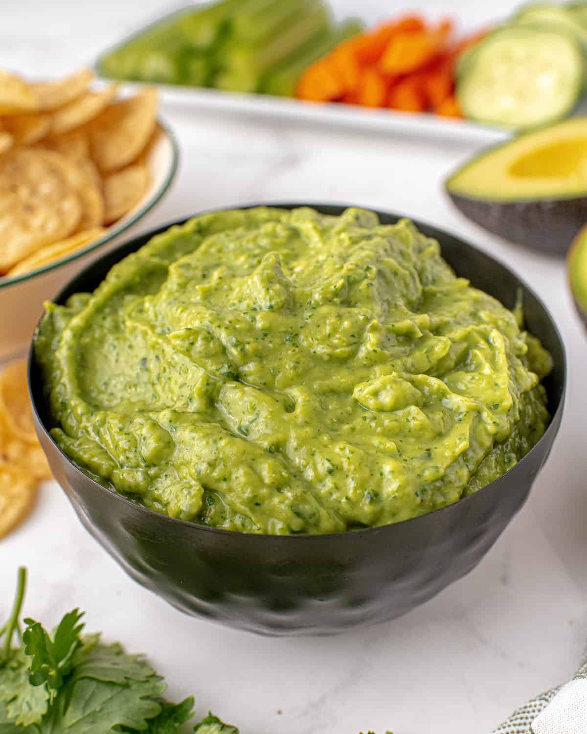 Creamy Avocado Dip - The Chunky Chef