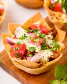 Easy Beef Taco Cups