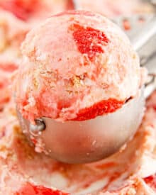 Cherry Pie No Churn Ice Cream