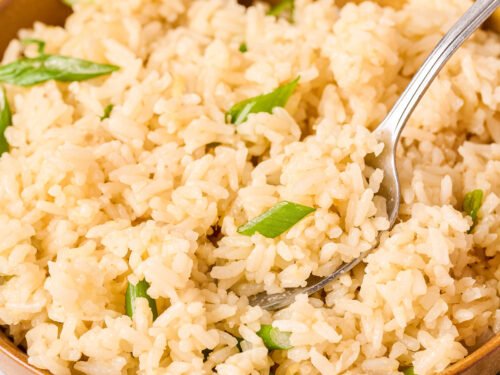 Instant Pot Garlic Ginger Rice