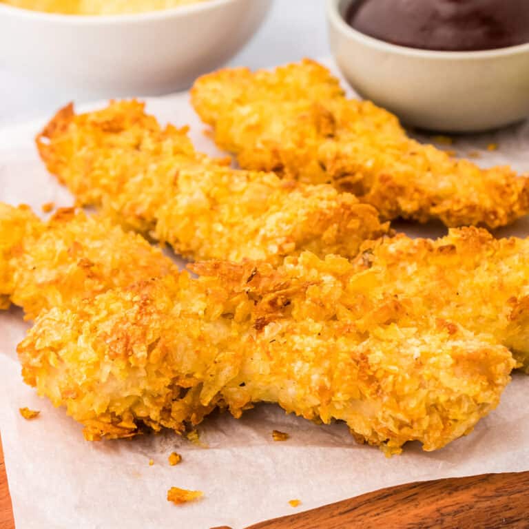 Hot Honey Air Fryer Chicken Tenders - The Chunky Chef