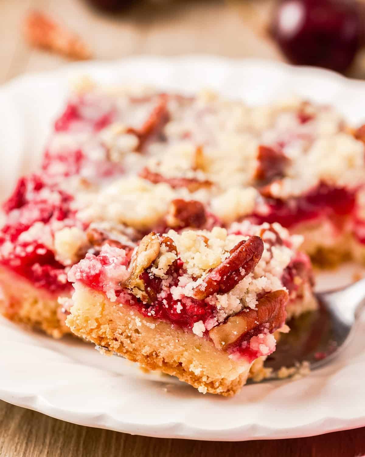 Easy Cherry Pie Bars The Chunky Chef